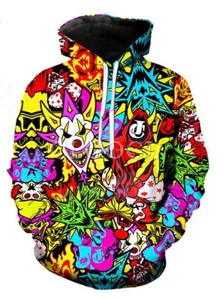 Новые модные спортивные костюмы с принтом Insane Clown Posse 3D All Over, толстовки с капюшоном и штаны для бега, костюм для женщин и мужчин 5420 S