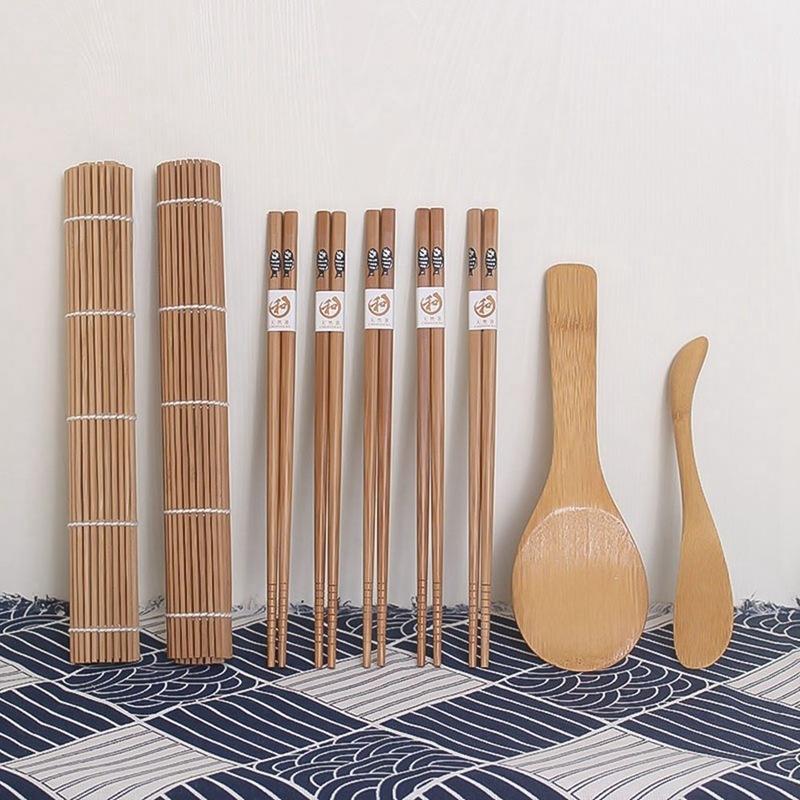 9 шт./компл. DIY набор для приготовления суши, форма для риса, кухонный набор инструментов для приготовления суши, форма для суши, набор инструментов для приготовления пищи
