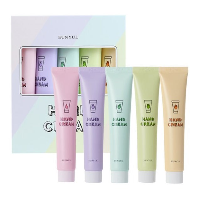 Eunyul Cloud Perfume Grapefruit Berry White Musk Mango Yuzu Крем для рук 5 шт. Набор