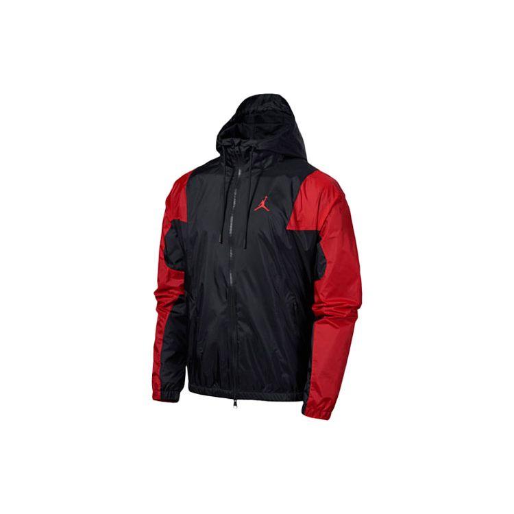 Jordan Color Block Повседневная спортивная куртка с капюшоном Мужские куртки Черные DA9833-010 L
