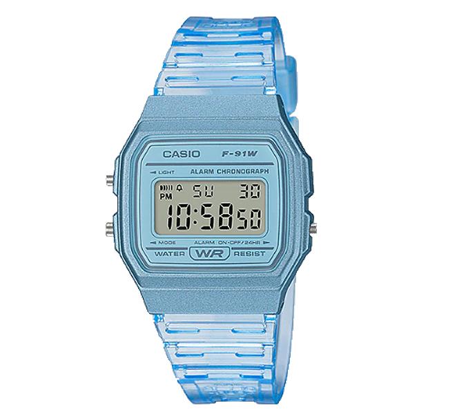 Casio F-91WS-2DF Модные мужские женские наручные часы