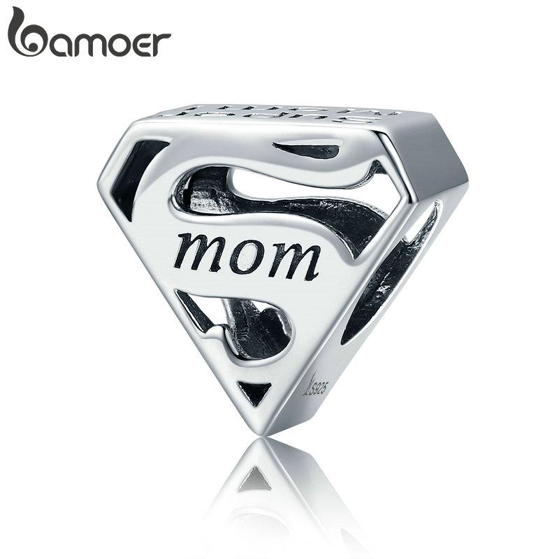 BAMOER Шарм из стерлингового серебра 925  SuperMom