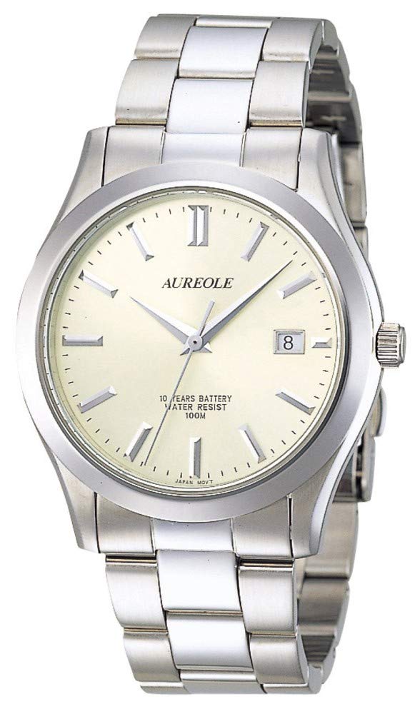[AUREOLE] Часы AUREOLE с браслетом из нержавеющей стали SW-409M-3 мужские