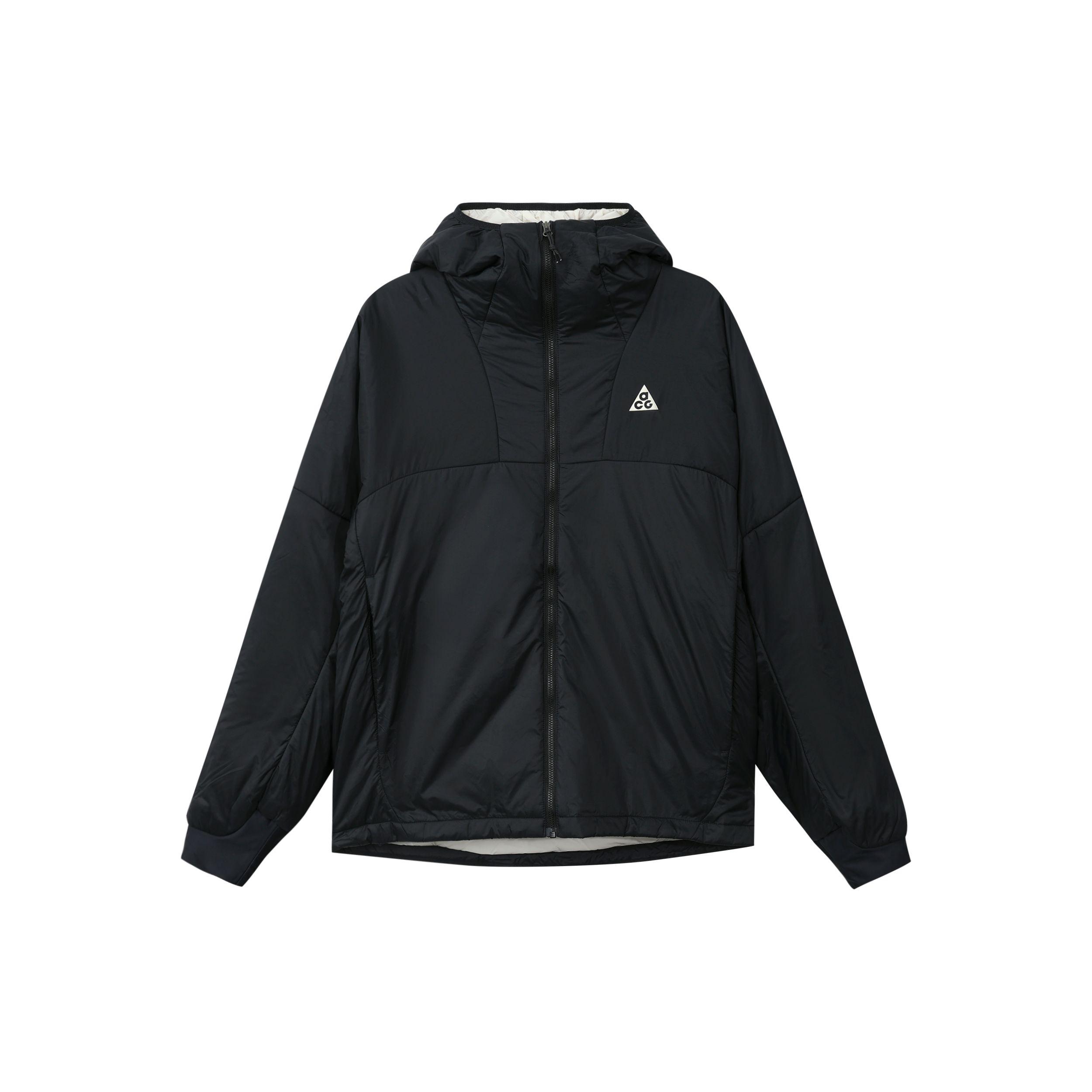 Куртка с полной молнией Nike ACG Therma-FIT ADV Rope de Dope (Азия) Черная мужская уличная одежда DV0364-010 XXL