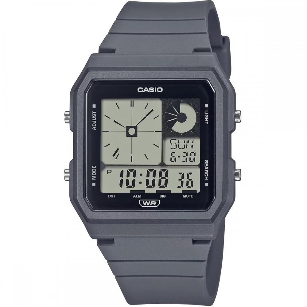 Casio Lf 20w 8a2 [] [Casio] Стандартные цифровые наручные часы с аналоговым дисплеем унисекс серые