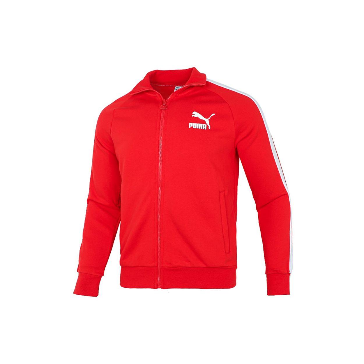 Puma Повседневная спортивная лоскутная классическая куртка с воротником-стойкой Мужские куртки Красные 532935-11 XL