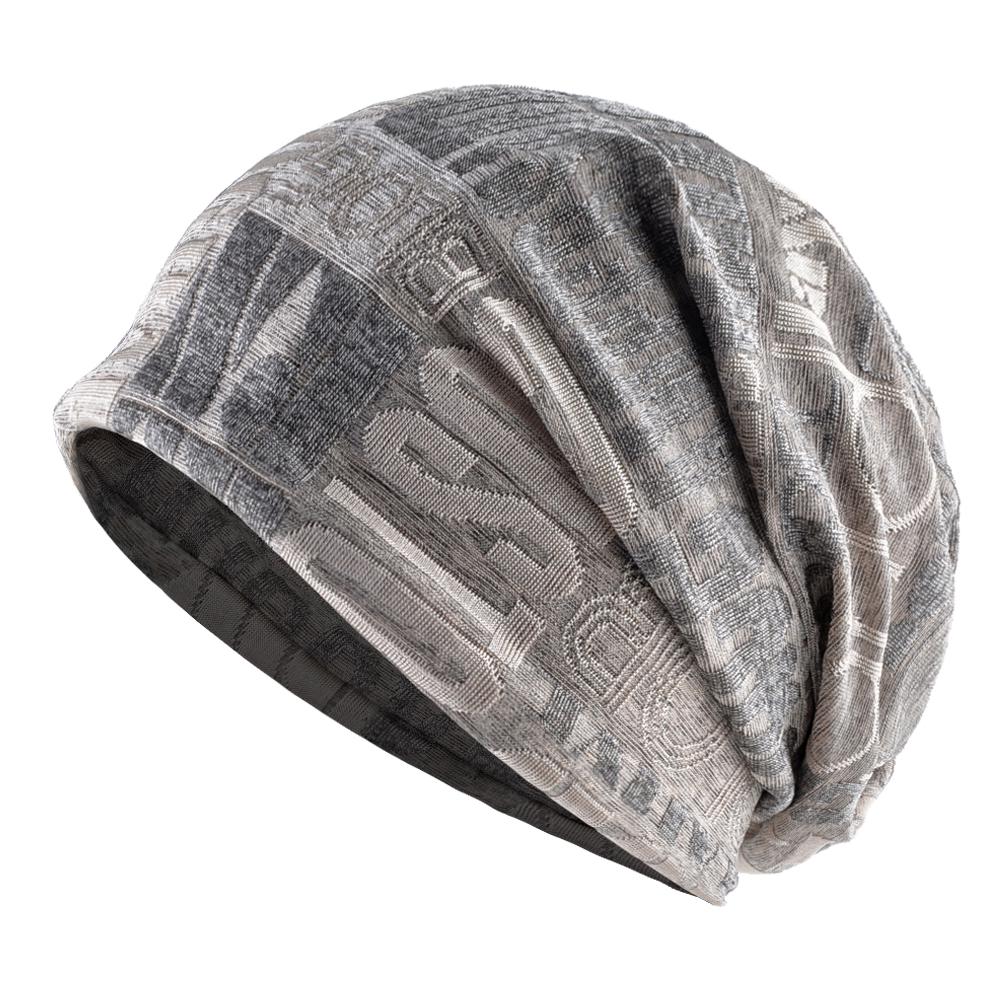  Joom Повседневная шапка Skullies, женская вязаная шапка с буквенным цветочным узором, мужская шапка-шарф, многоцелевая уличная шапочка с капюшоном, велосипедный тюрбан 56-60CM