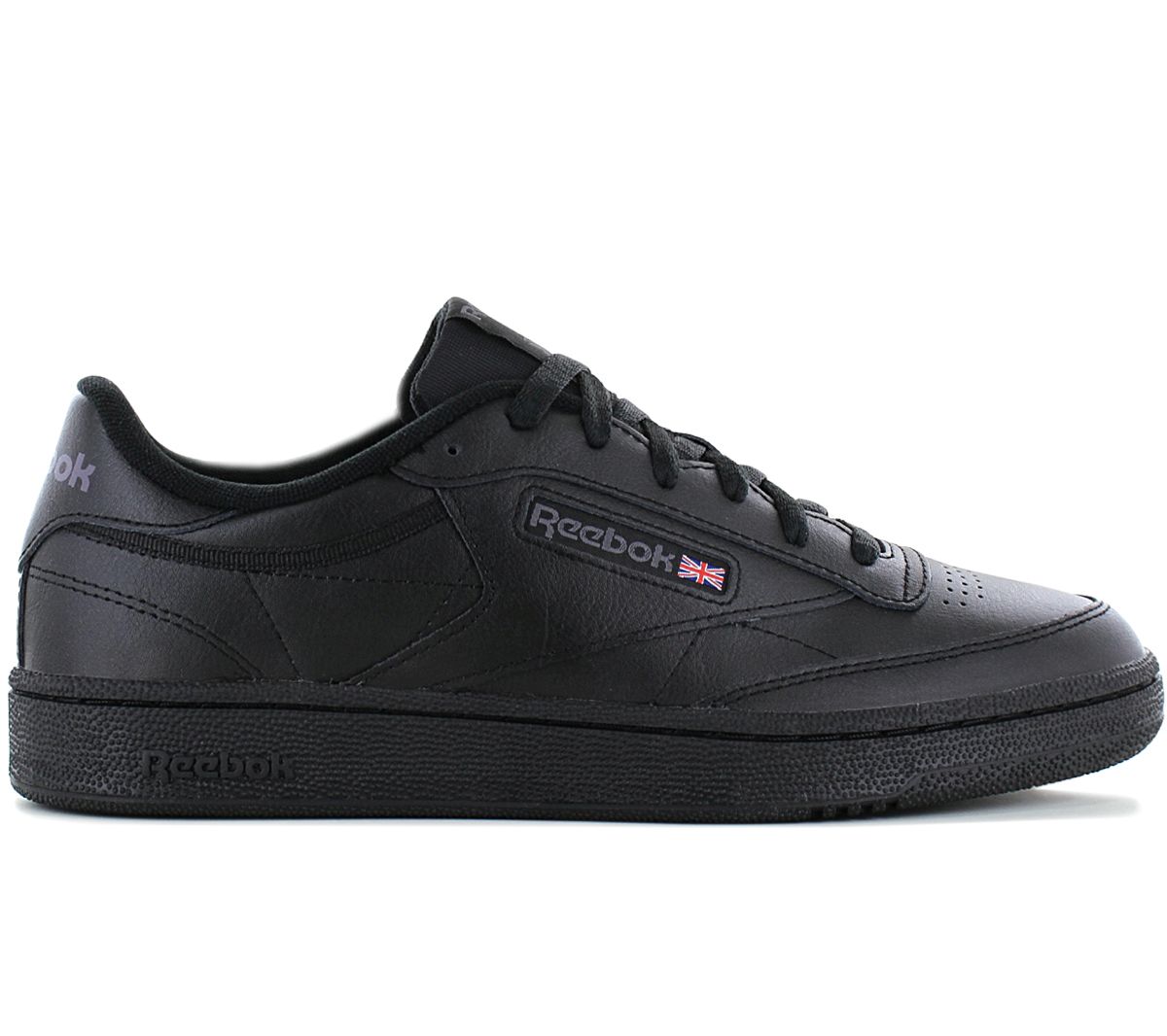 Reebok Classic Club C 85 Leather - Мужские кроссовки черные 100000153 ОРИГИНАЛ EU 45 UK 10.5 чёрный