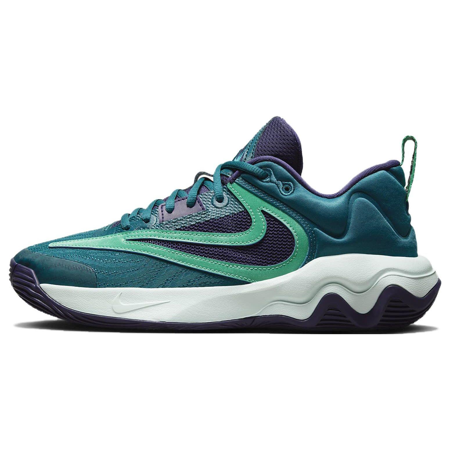Кроссовки унисекс Nike Giannis Immortality 3 EP Geode Teal Purple Purple-Ink Jade-Ice Stadium-Green DZ7534-301