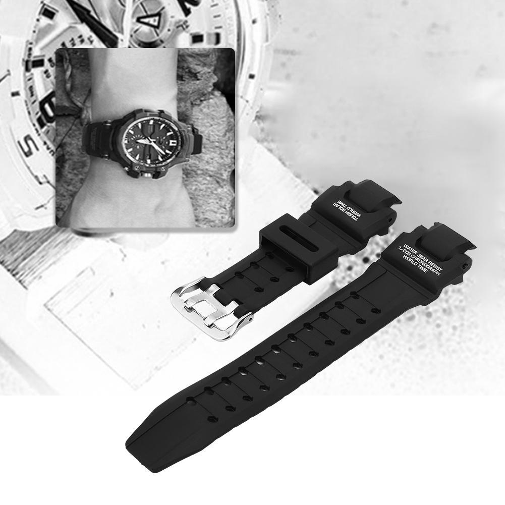 Ремешок для часов из искусственной кожи черного цвета подходит для G SHOCK GA-1000/1100 GW-4000/A1100 G-1400