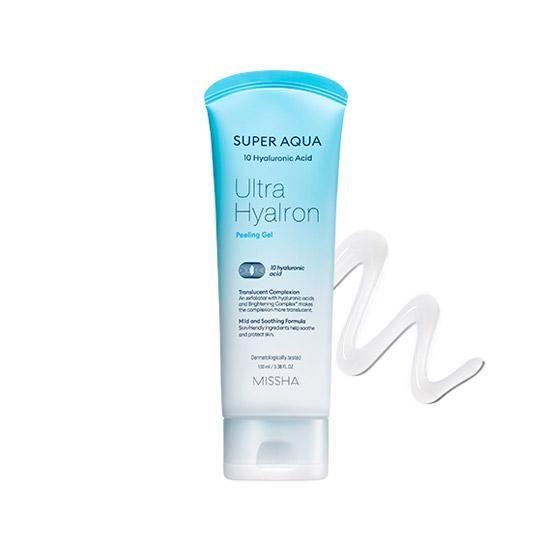 MISSHA Super Aqua Ultra Hyalron Peeling Gel 100 мл. чистый