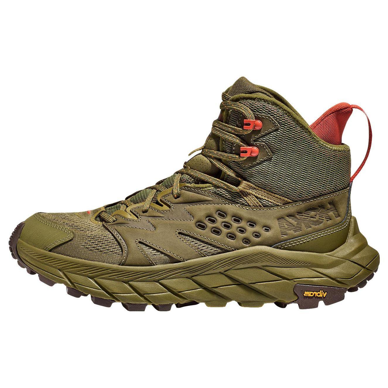 HOKA Anacapa Breeze Mid Avocado Мужские кроссовки Green Burnt-Ochre 1134505-ABOC 41