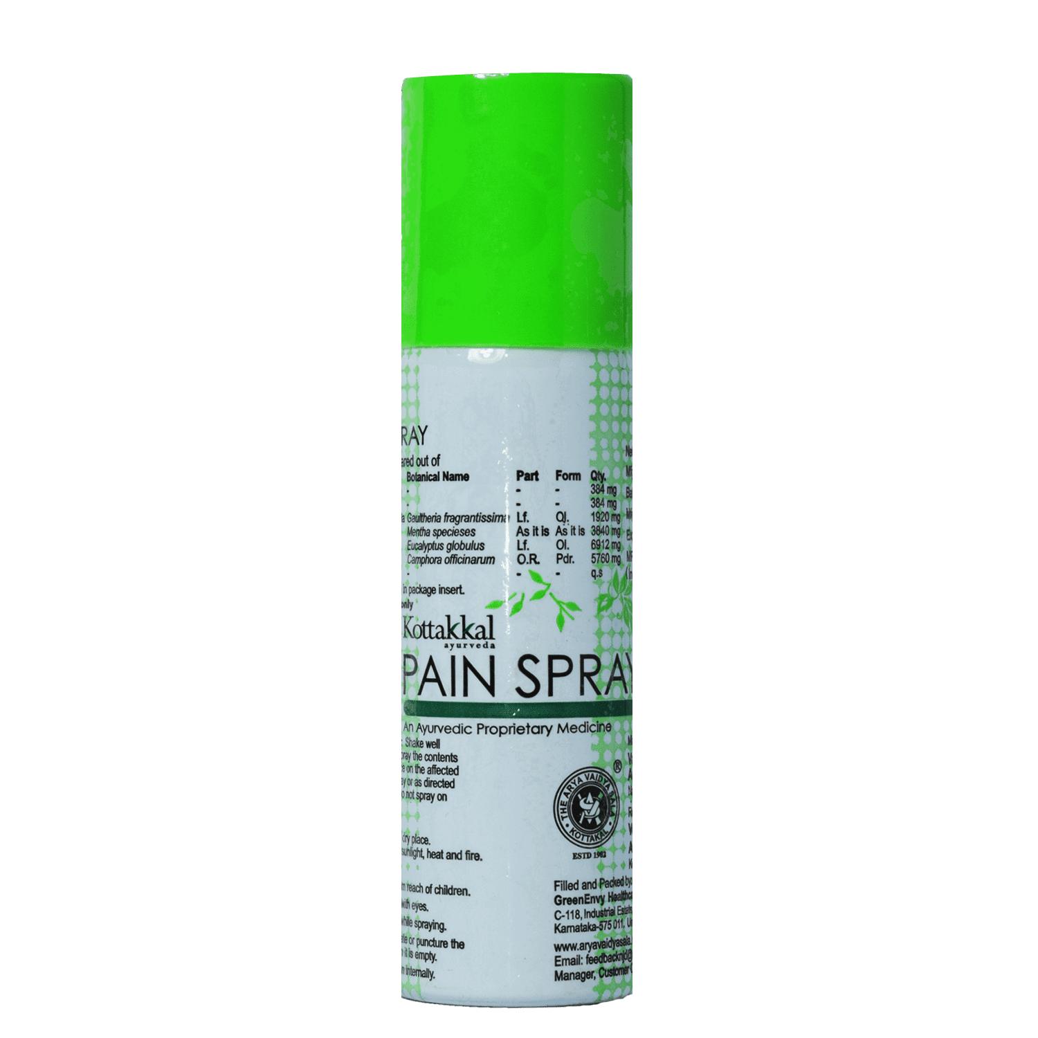 Пэйн спрей (60 мл), Pain Spray,  Kottakkal Ayurveda