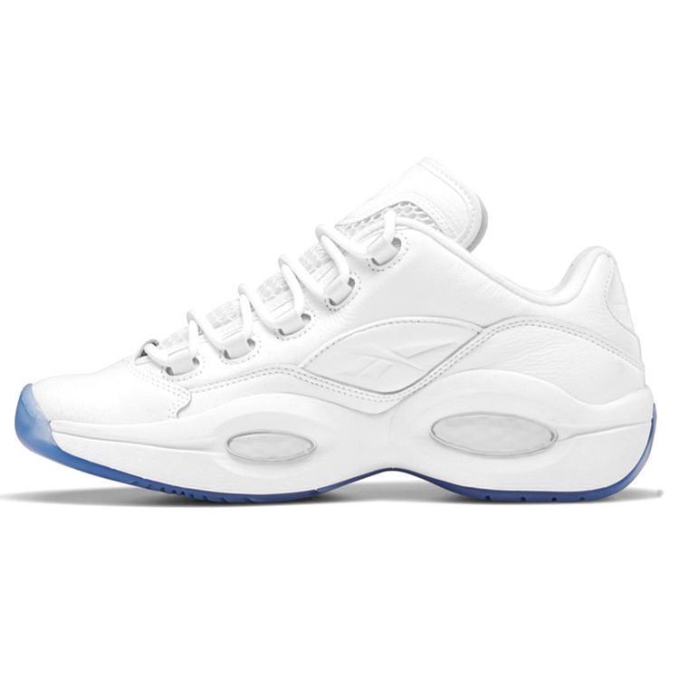 Reebok Вопрос Низкие Белые Прозрачные Мужские Кроссовки Обувь-Белый GW8165 39