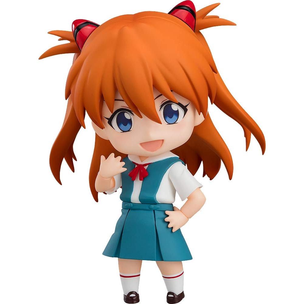 Nendoroid Evangelion Новая Театральная Версия Шикинами Аска Лэнгли Немасштабная Пластиковая Раскрашенная Подвижная Фигурка Перепродажа