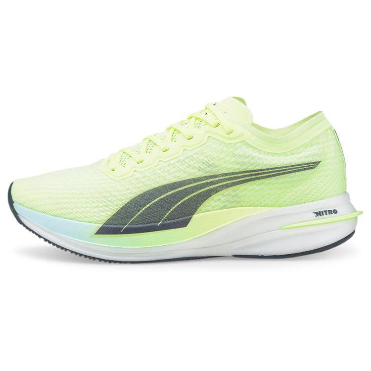 Мужские кроссовки Puma Deviate Nitro Fizzy Light Желтые Темно-Сланцевые 194449-13 46