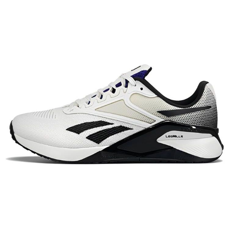 Reebok Les Mills x Nano X2 Chalk Black Мужские кроссовки Cream Core-Black Bold-Purple HR1818 41