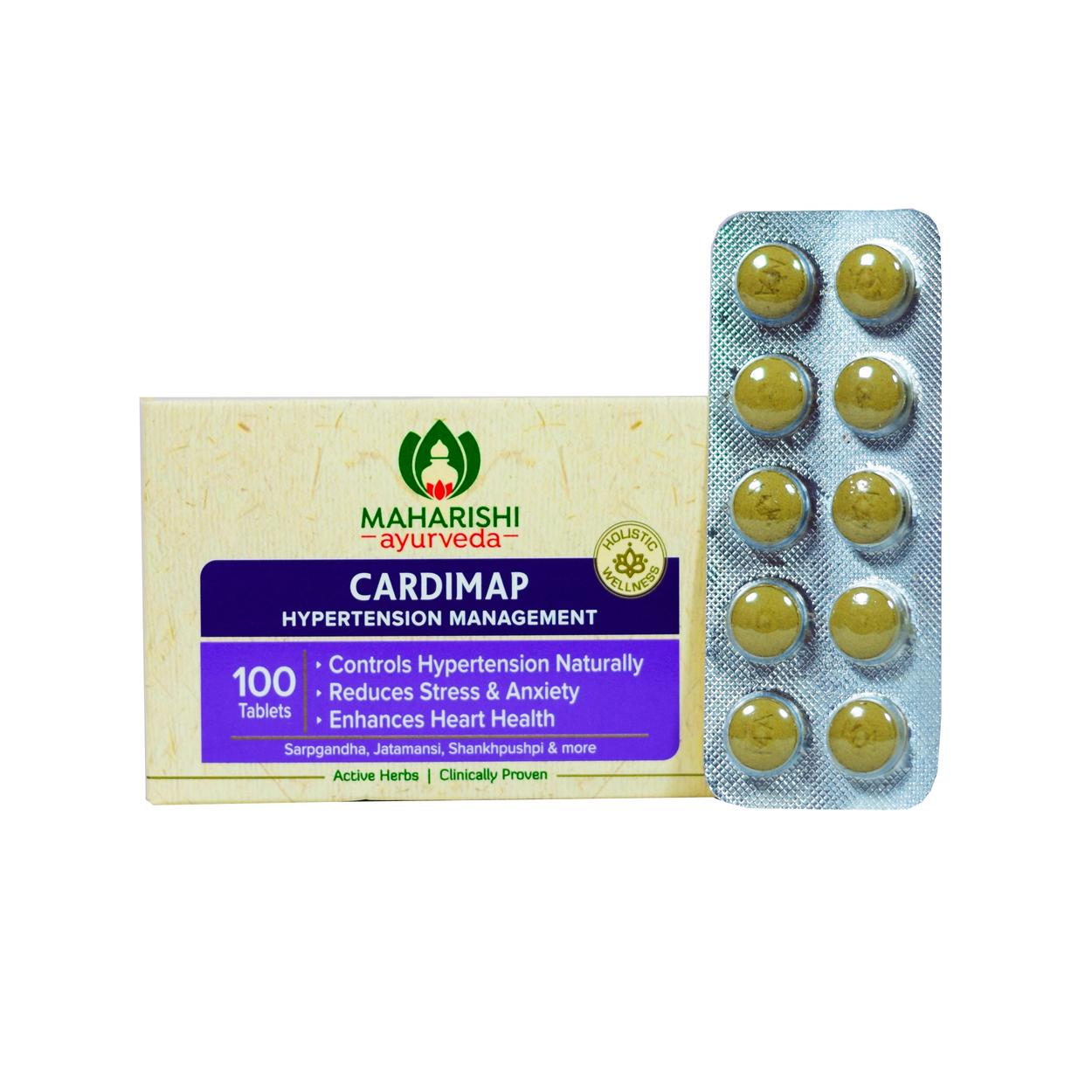 Кардимап (100 таб, 500 мг), Cardimap,  Maharishi Ayurveda