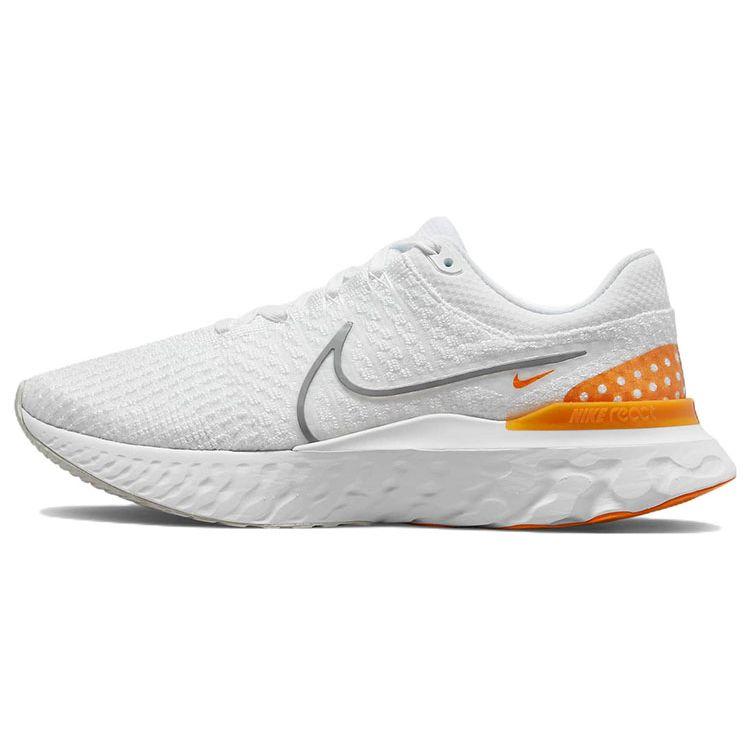 Мужские кроссовки Nike React Infinity Run Flyknit 3 White Kumquat Photon-Dust Particle-Grey DH5392-100 39