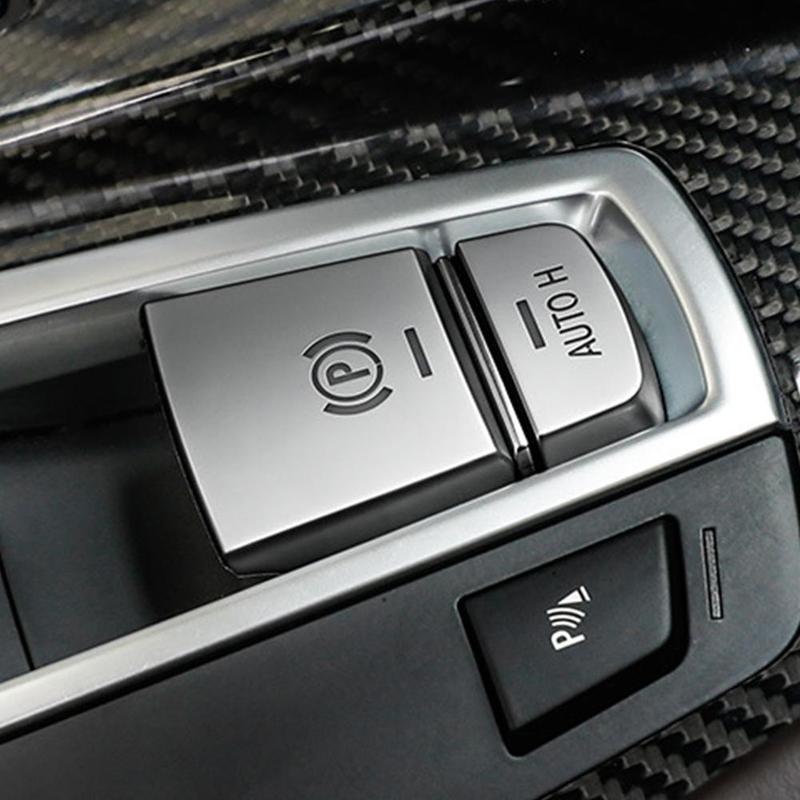 Электронный переключатель стояночного тормоза, кнопка AUTO HP F07 F10 X6 X4, крышка X5 для BMW F16 F25 X3 X E2M8 серебряный