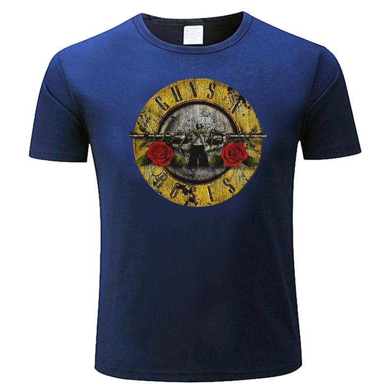 Guns N Roses Bullet унисекс, черная летняя футболка унисекс с рисунком, хлопковая футболка унисекс L