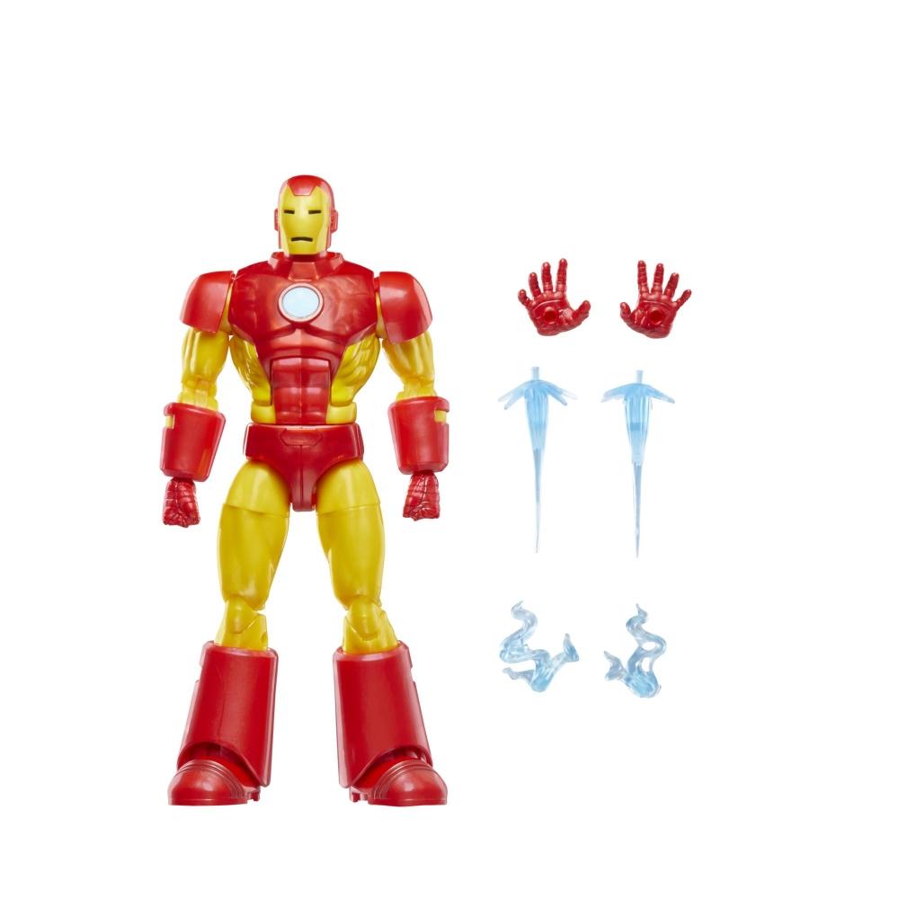 Хасбро () MARVEL Marvel Comics Железный человек (Модель 09), Коллекционные комиксы Iron Man 6 дюймов (15см) размер фигурки, ретро-дизайн, блистерная упаковка F9028 G