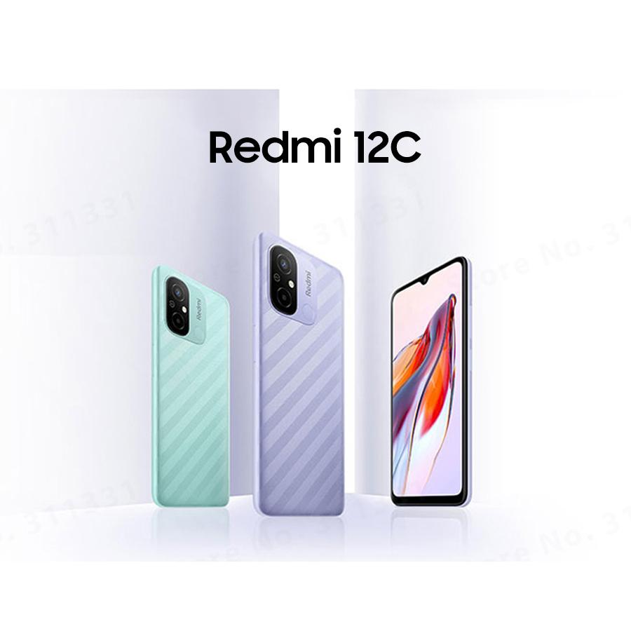 Xiaomi Redmi 12C Redmi12C Смартфон Helio G85 Octa Core 50MP AI Камера 6.71  DotDrop Дисплей Обработка изображений Офис Прямая трансляция Киберспорт Игры 4GB+64GB чёрный