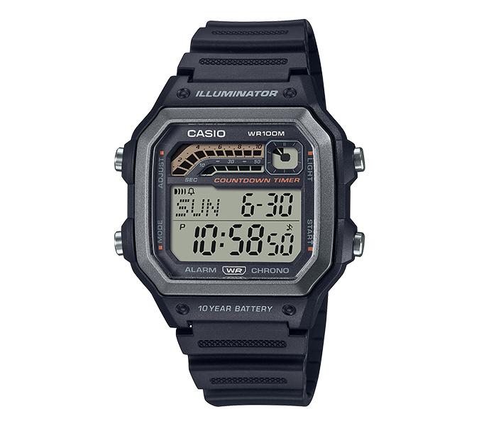 Casio WS-1600H-1AVDF Модные мужские женские наручные часы