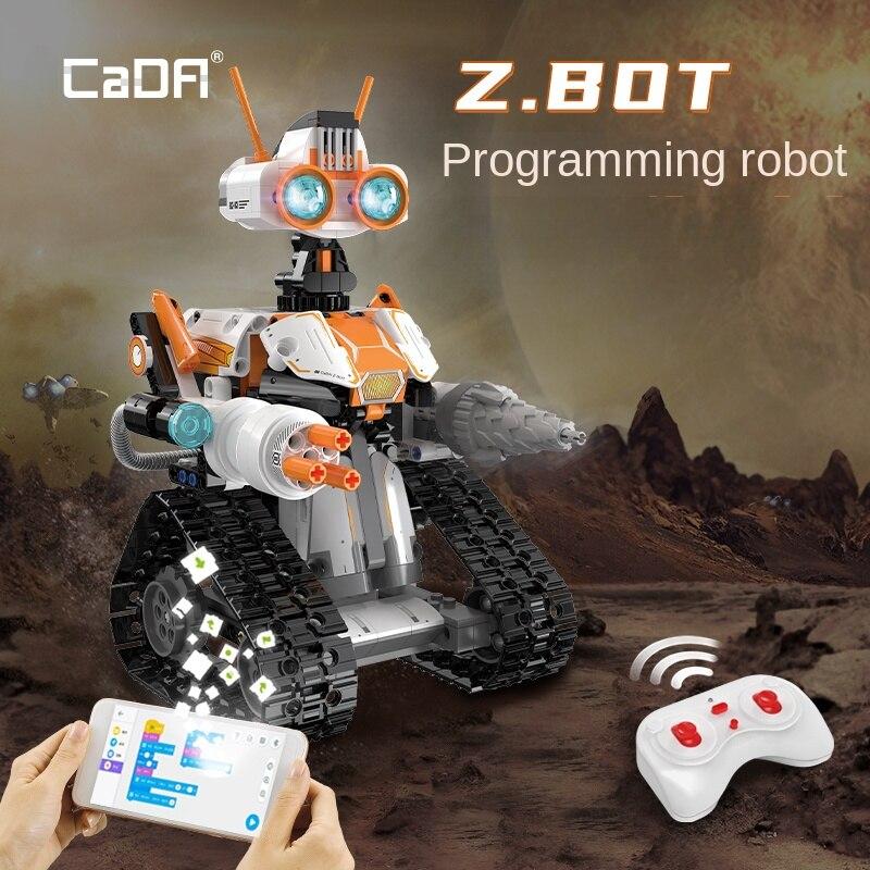 Cada C83002 Z.BOT Программирующий робот для хобби и творчества, игрушки с дистанционным управлением, радиоуправляемые машинки, игрушки для мальчиков, подарок Without Box