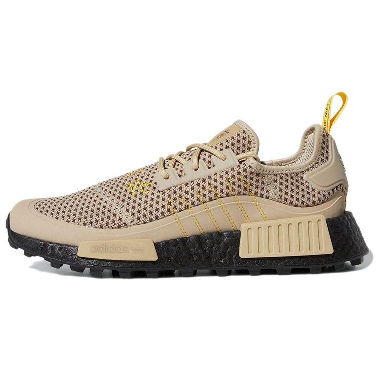 Кроссовки унисекс adidas Marvel x NMD_R1 Trail Groot Brown Trace-Khaki Hazy-Yellow GX1208 36