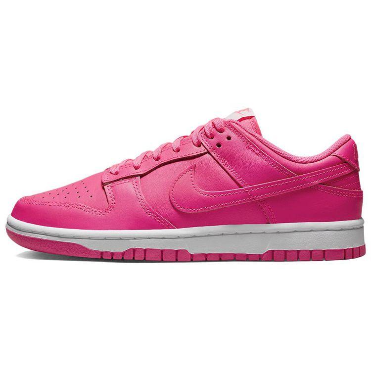 Nike Dunk Low Hyper Розовые женские кроссовки белые DZ5196-600 35.5