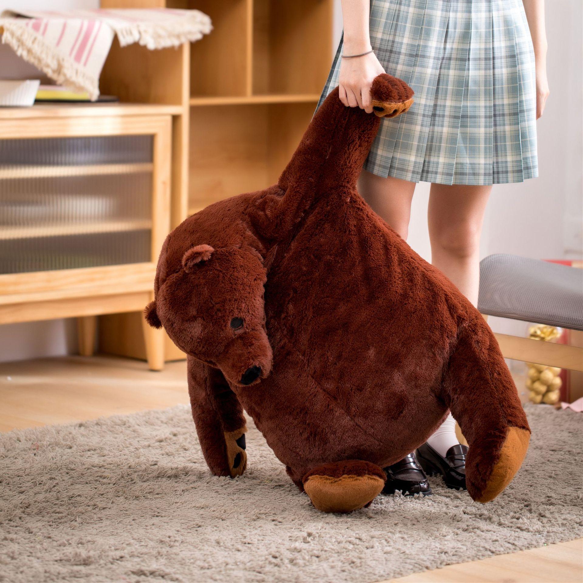 Кукла-медведь Милая плюшевая игрушка-кукла бурого медведя 40cm