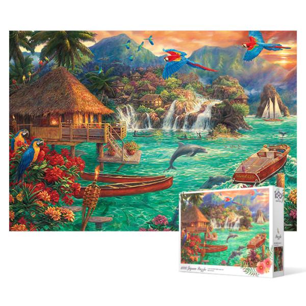 Пазл из 1000 деталей - Island Life, популярная корейская головоломка