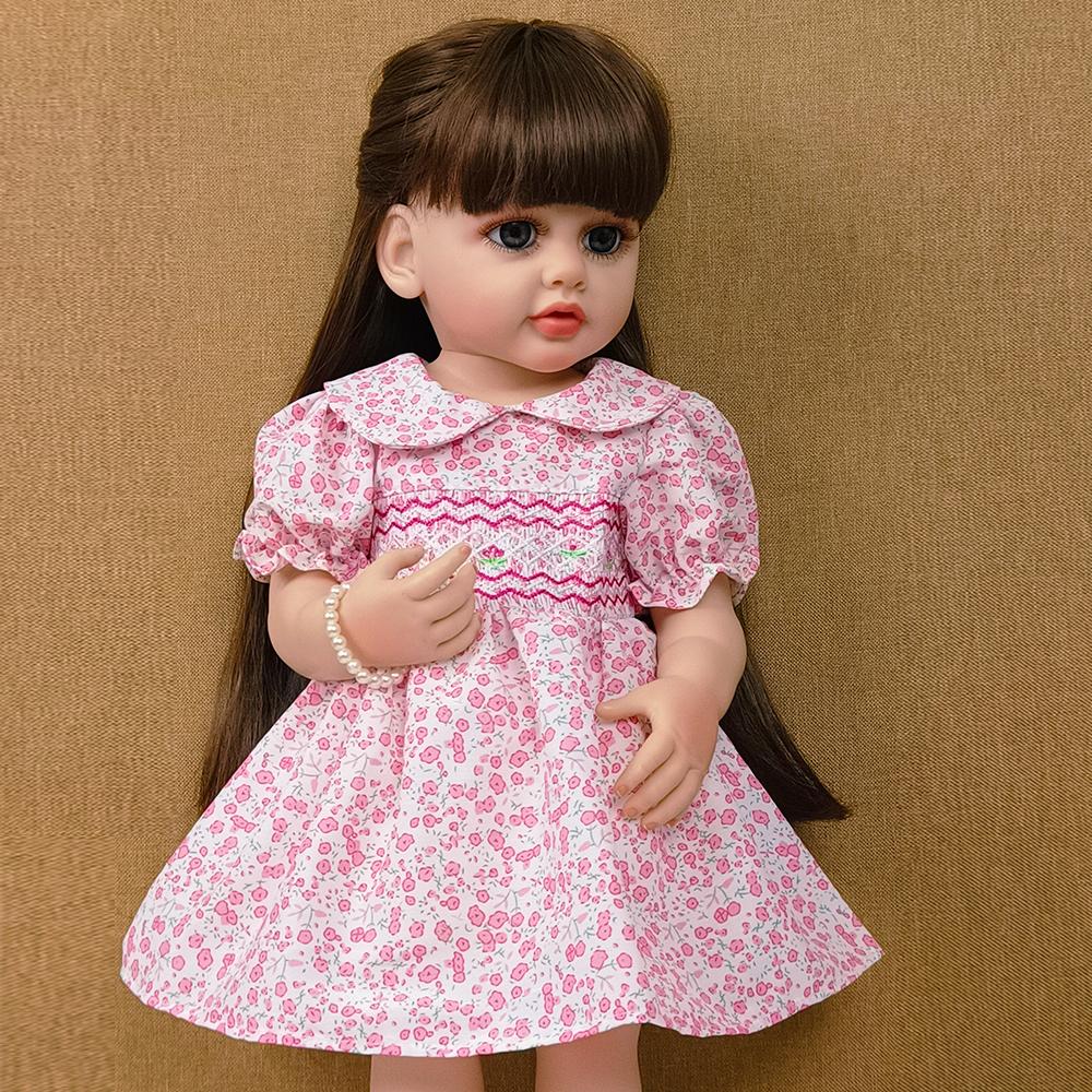 Baby Reborn, цельное силиконовое тело, милая, красивая, реалистичная кукла для новорожденного, игрушка принцессы для маленьких мальчиков, подарок для детей, подарок на день рождения