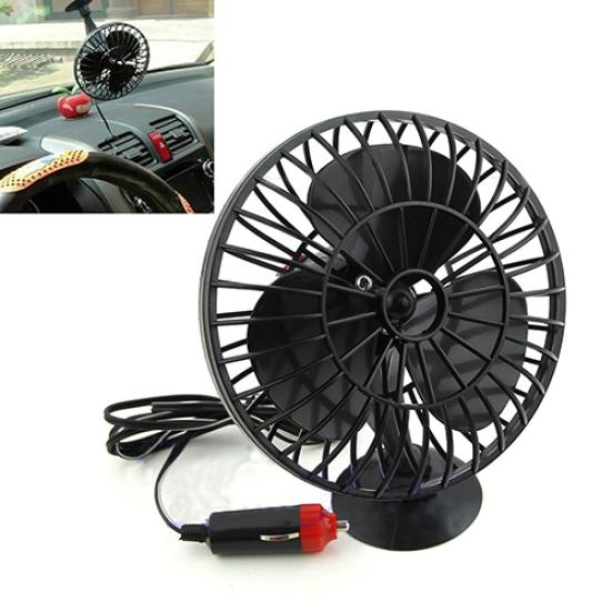12V 12W 4inch Powered Грузовик Автомобиль Автомобиль Аксессуары Летний охлаждающий воздушный мини-вентилятор