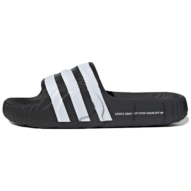 adidas Adilette 22 Slide Black White Мужские кроссовки Core-Black Cloud-White IF3670 36½