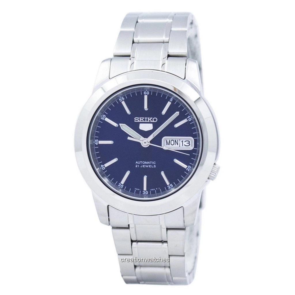 Seiko 5 Автоматические мужские часы SNKE51 SNKE51K1 SNKE51K синий