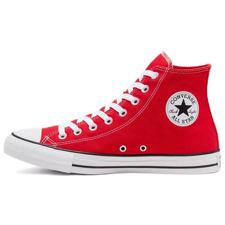 Converse Chuck Taylor All Star High Smiley - Кроссовки унисекс университет красные черно-белые 167069F 41.5