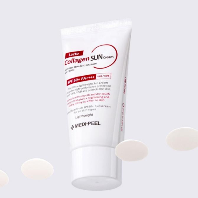 Medi Peel Red Lacto Collagen Sun Cream SPF50 + PA +++ 50мл.