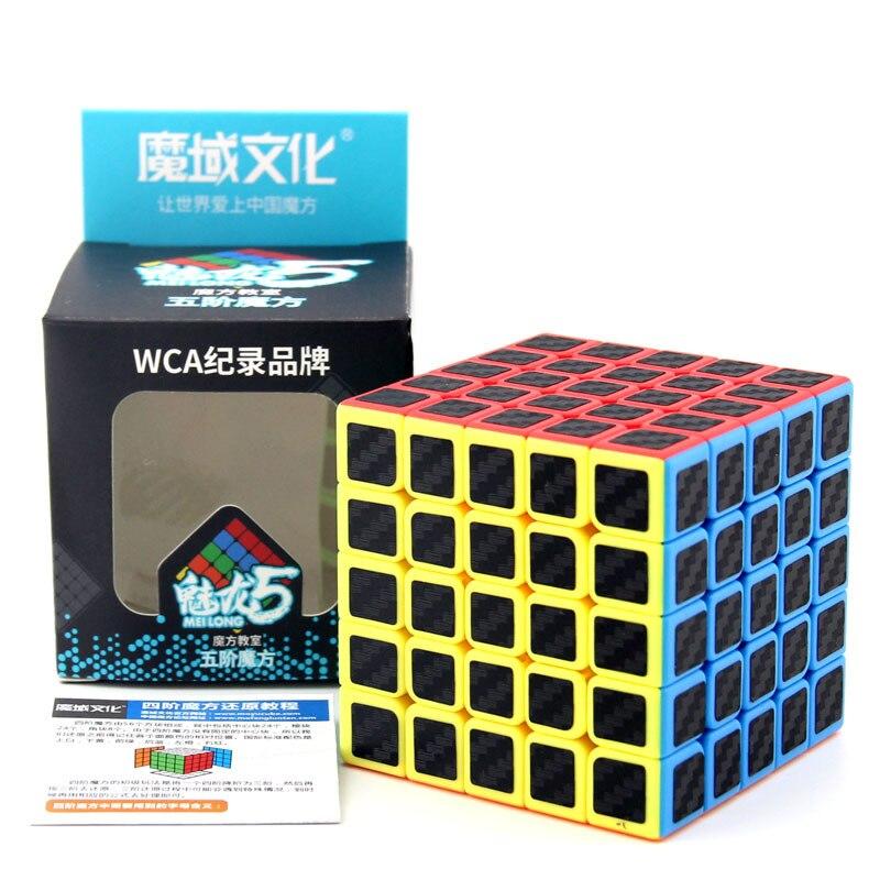 Moyu Meilong 5x5x5 Speed ​​Cubo Magico Профессиональные соревнования Meilong 5 5x5 Magic Cube Puzzle WCA Champions Развивающие игрушки