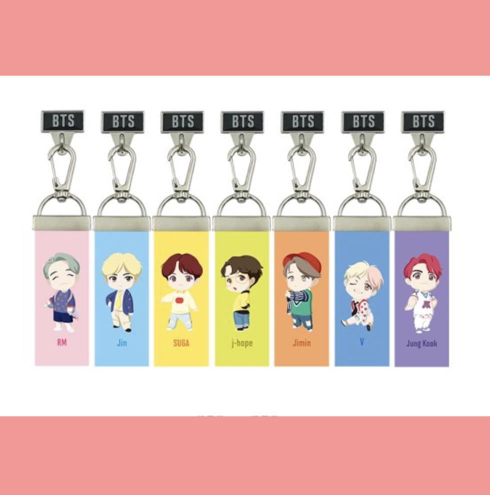 Официальный ремешок на палец BTS CHARACTER (RM, Jin, SUGA, JiMin, J-Hope, V, JungKook) RM