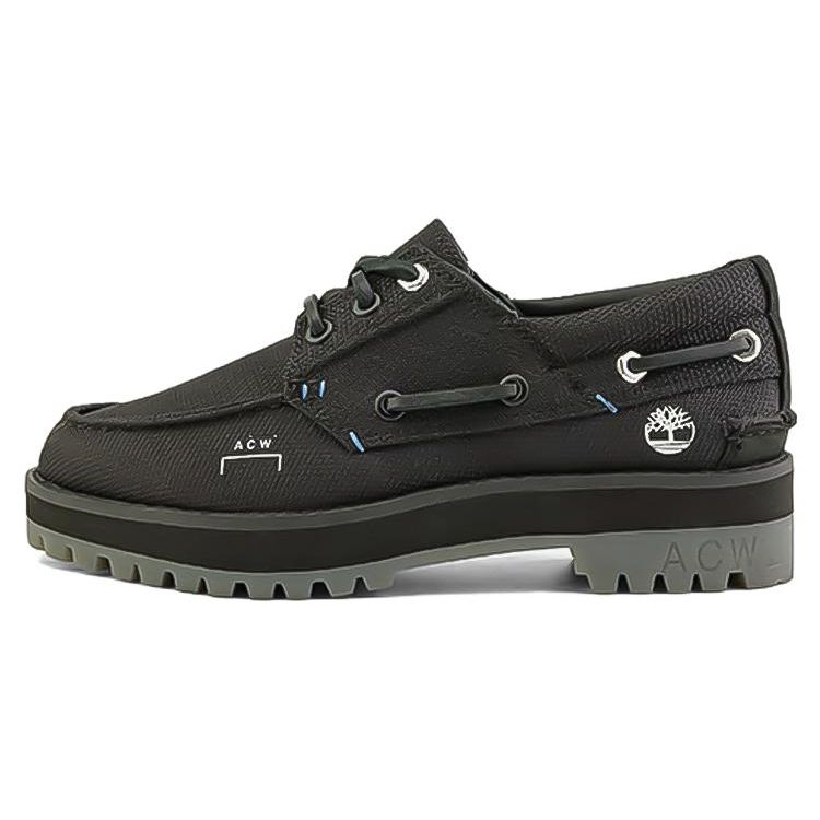 Timberland Samuel Ross X Fabric Низкие повседневные туфли Женские туфли Черные A66XFW 37