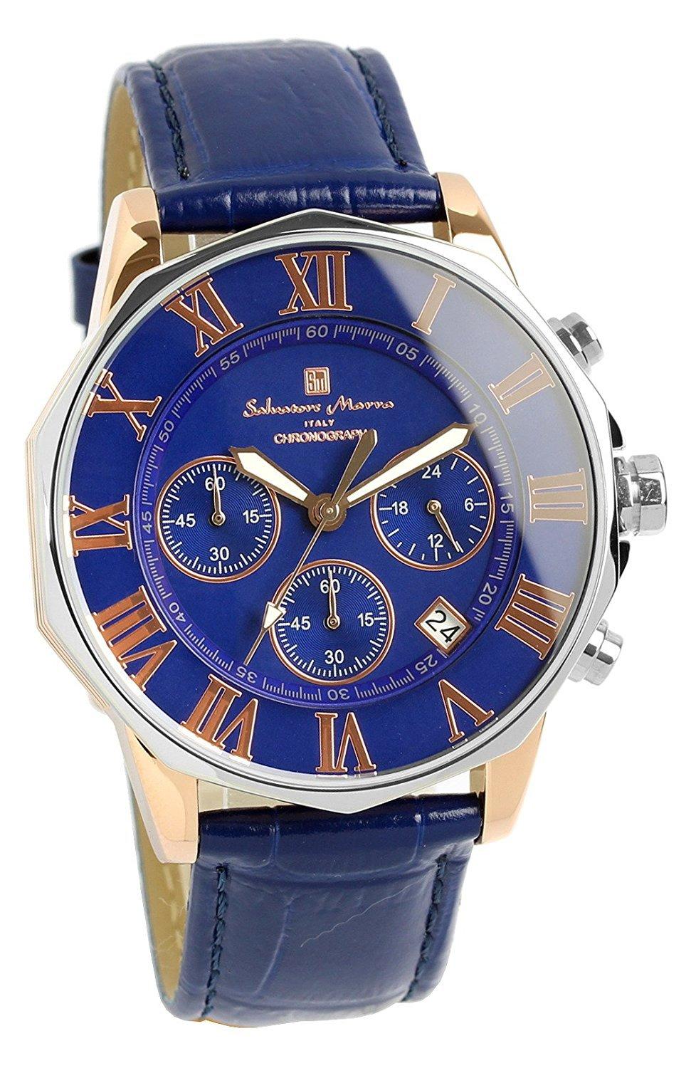 [Salvatore Marra] Часы Salvatore Marra Chronograph 10 ATM Water Resistant Итальянский бренд Интернет-магазин Limited Model Men s [Товар]