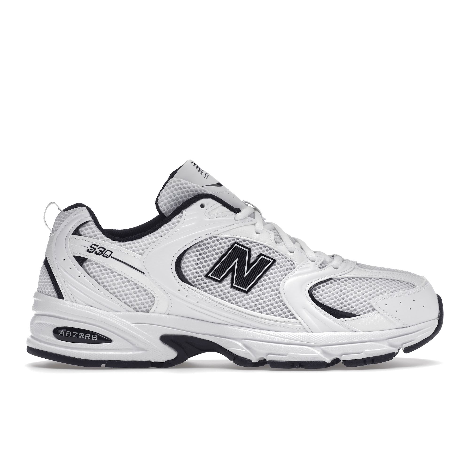 Кроссовки унисекс New Balance 530 White Black Munsell-White MR530EWB 39.5