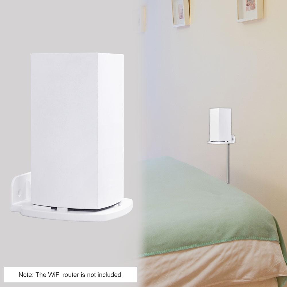Настенный кронштейн-держатель-подставка для Linksys Velop DualtoBand Wi-Fi-маршрутизатора Защитный кронштейн-держатель 1PCS белый