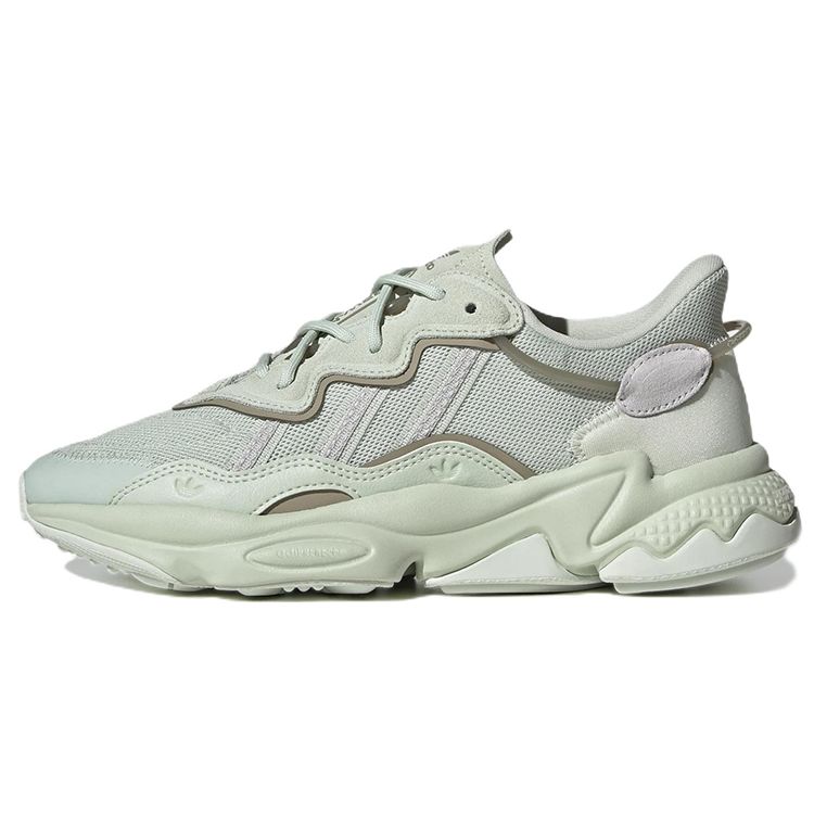 Adidas Ozweego Linen Green Feather Grey Женские кроссовки Dash-Grey GW6802 38⅔