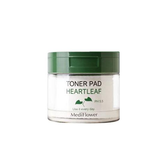 MEDI FLOWER Toner Pad Heartleaf 180 мл / 60 подушечек