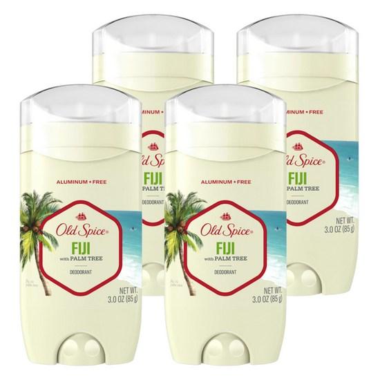 Дезодорант Old Spice Fiji с пальмовым деревом 85 г x4, 4 шт.