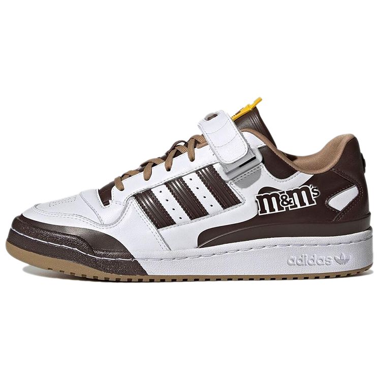 Adidas M&Ms x Forum 84 Low Brown Кроссовки унисекс Белая обувь-Белый темно-коричневый GY6313 35⅔