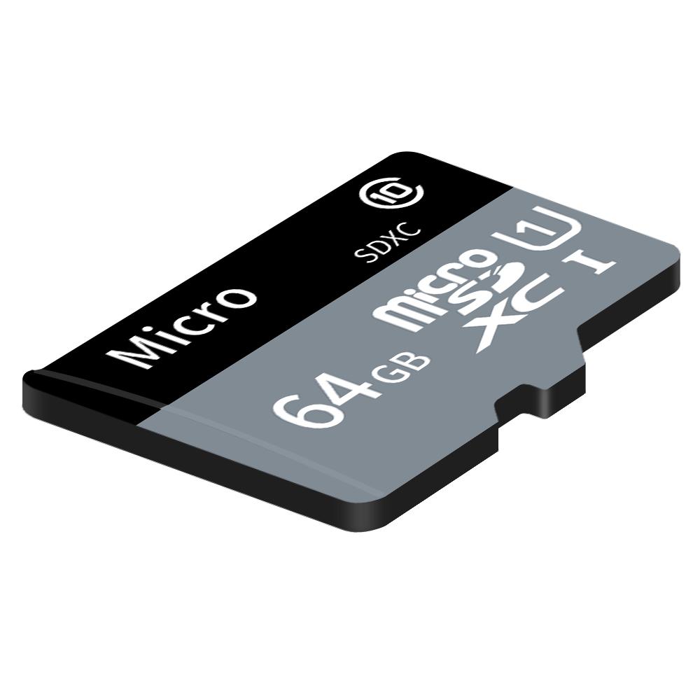TF-карта Micro SD карты большой емкости 16 ГБ U1 класса 10 TF-карта Высокоскоростная карта памяти для мобильных устройств 16GB черный серый
